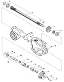 Drive, input pinion shaft & gear assm.