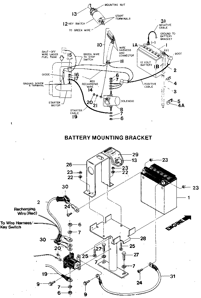 ELECTRIC START ASSEMBLY