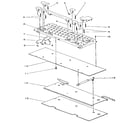 Sears 16153015750 keyboard diagram