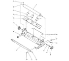 Sears 16153015750 chassis & paper feed diagram