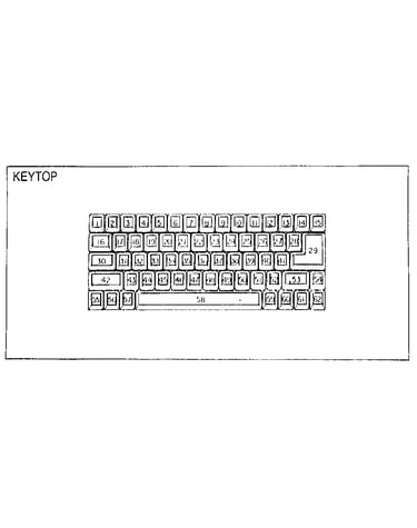 Keytop & keyboard mechanism