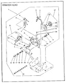 Printer head & correction mechanism