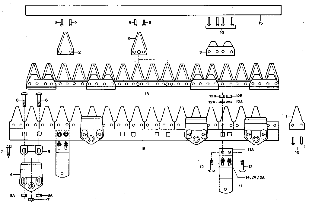 Cutter bar