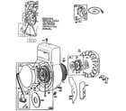 Briggs & Stratton 130212-3112-01 flywheel assembly diagram