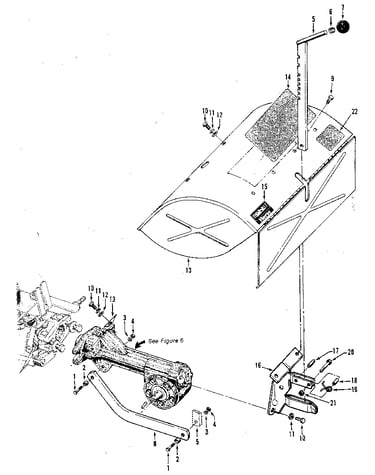 Depth regulator & tine hood assemblies (figure 4)