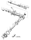 Tiller attachment transmission assemblies (figure 6)