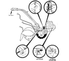Troybilt HORSE SERIAL NO 857037 AND UP forward interlock system (figure 8) diagram