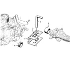 Troybilt HORSE SERIAL NO 857037 AND UP tow hitch attachment (figure 15) diagram
