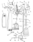 Handle and bag housing