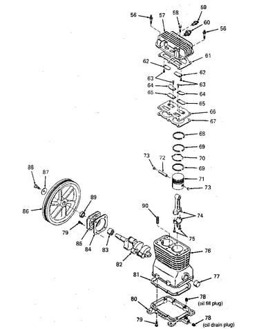 Compressor pump diagram