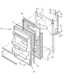 Refrigerator door