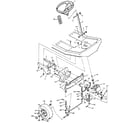 Craftsman 502254153 steering system diagram