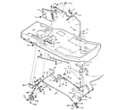 Craftsman 502254153 mower housing suspension diagram