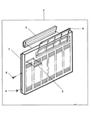 Cabinet and front panel