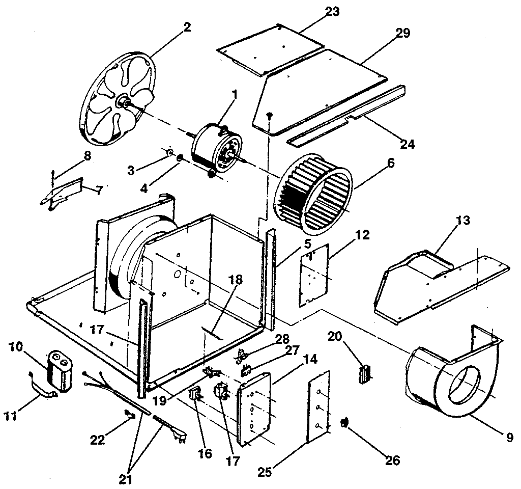 Electrical system and air handling