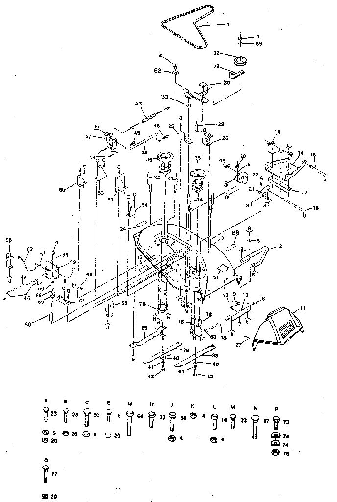 38" MOWER