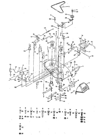38" mower