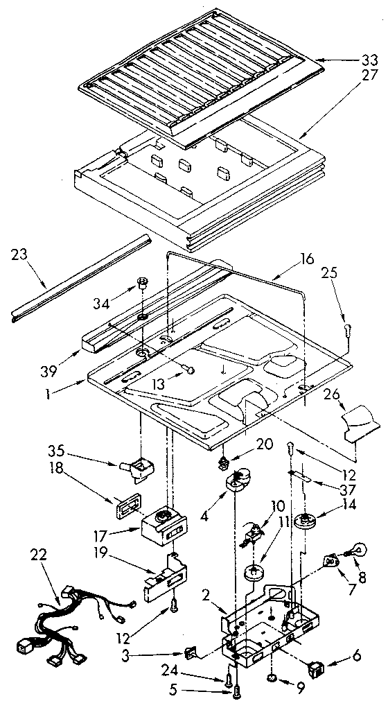 Compartment separator
