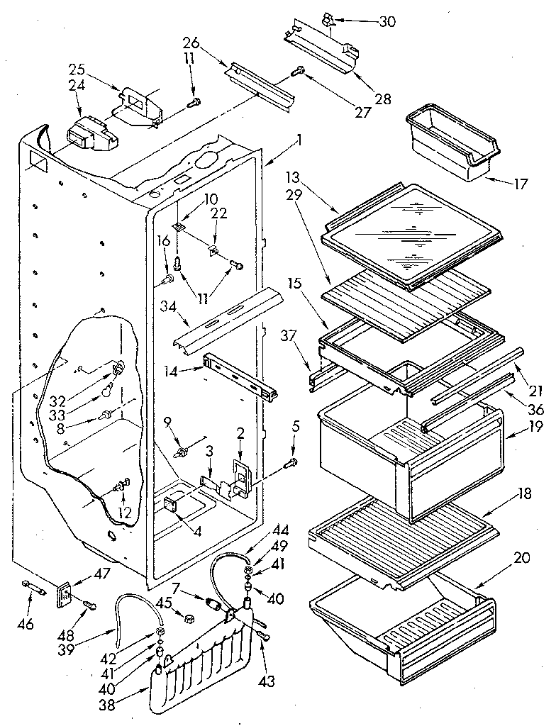 Refrigerator liner