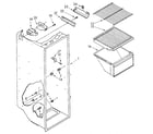 Kenmore 1068490071 refrigerator liner diagram