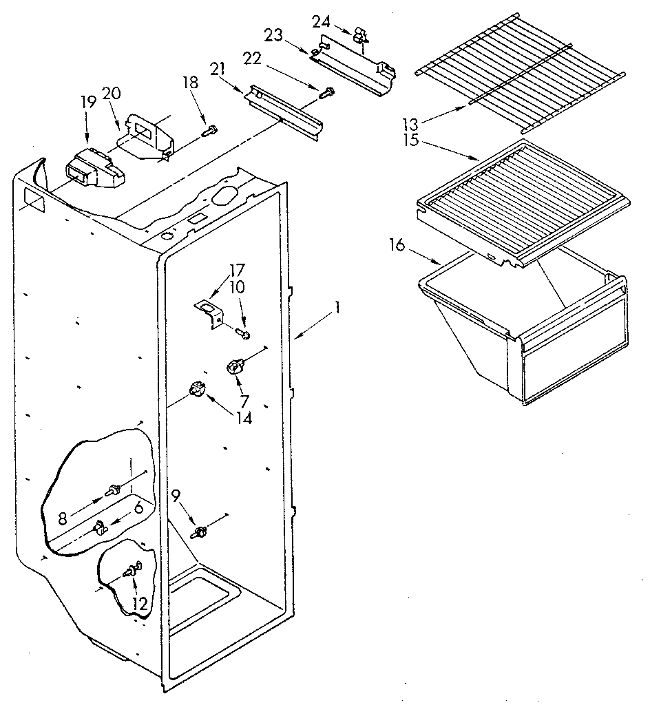 Refrigerator liner