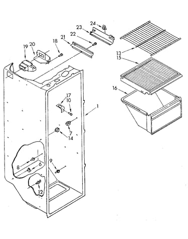 Refrigerator liner