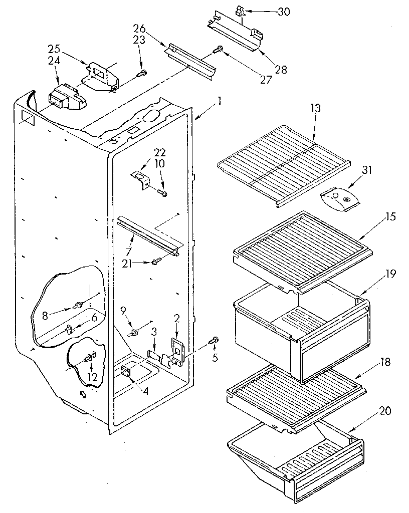 REFRIGERATOR LINER