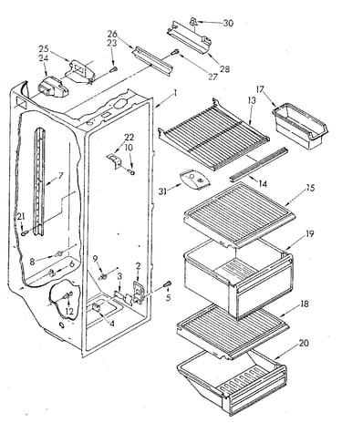 Refrigerator liner