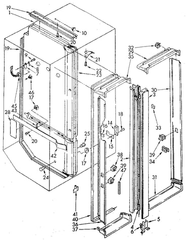 Breaker and partition