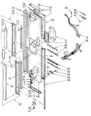 Freezer exterior door panel