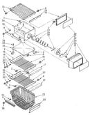 Freezer interior
