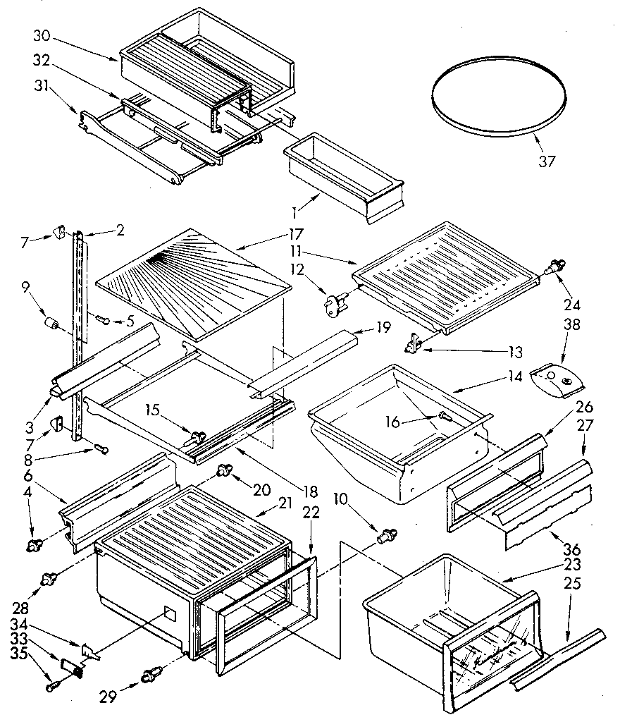 REFRIGERATOR INTERIOR