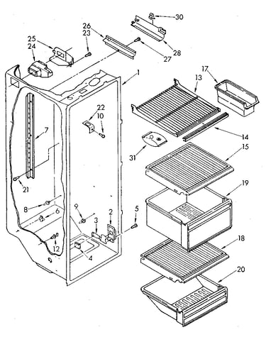 Refrigerator liner