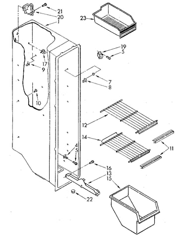 Freezer liner
