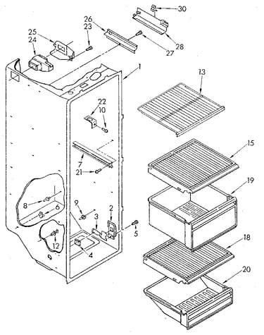 Refrigerator liner