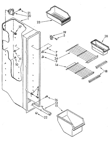 Freezer liner