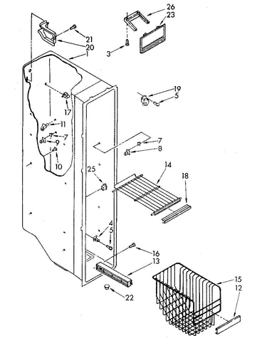 Freezer liner
