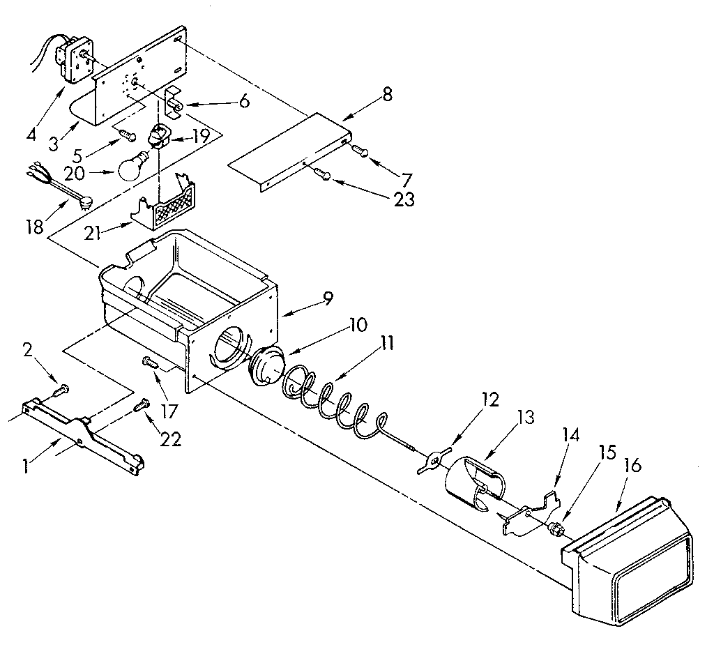 FREEZER INTERIOR