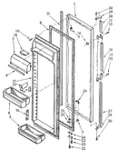 Refrigerator door