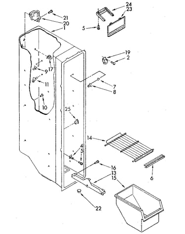 Freezer liner