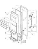 Refrigerator door