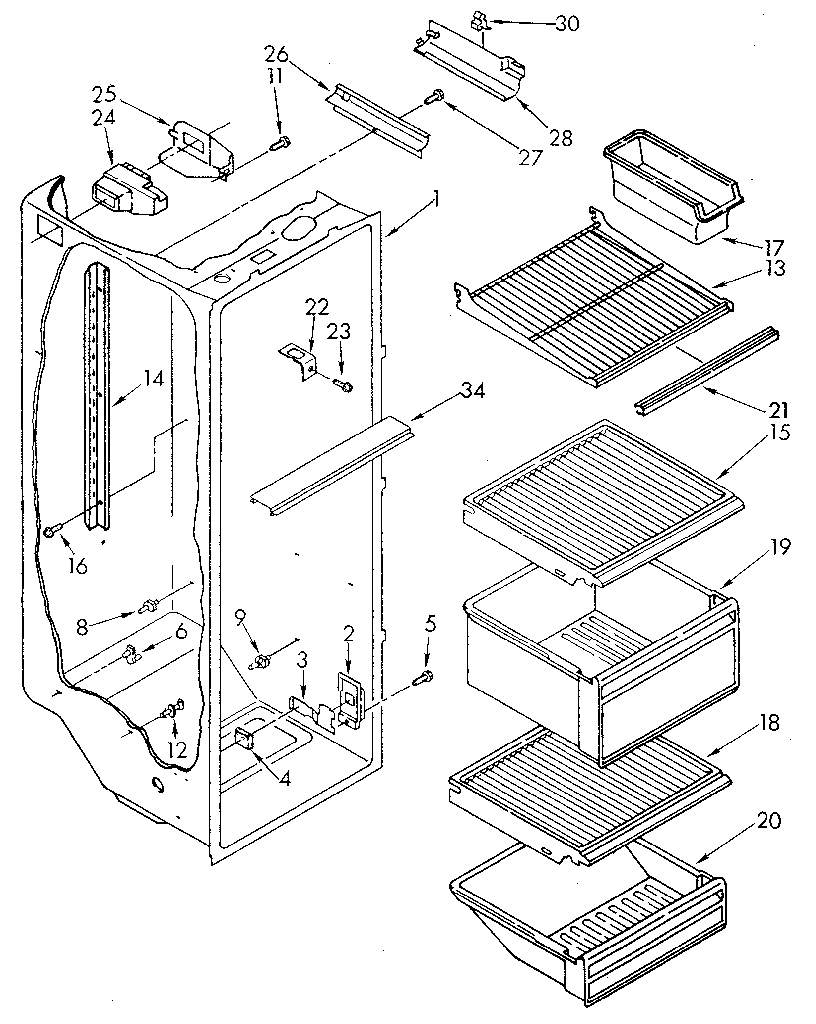 REFRIGERATOR LINER