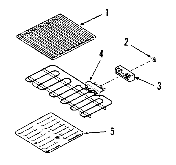 Electric grill module kit 4998610