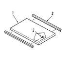 Kenmore 9114338611 griddle/grill cover module kit 4998510 diagram