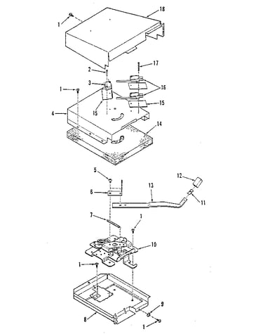 Door lock section