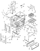 Oven body section