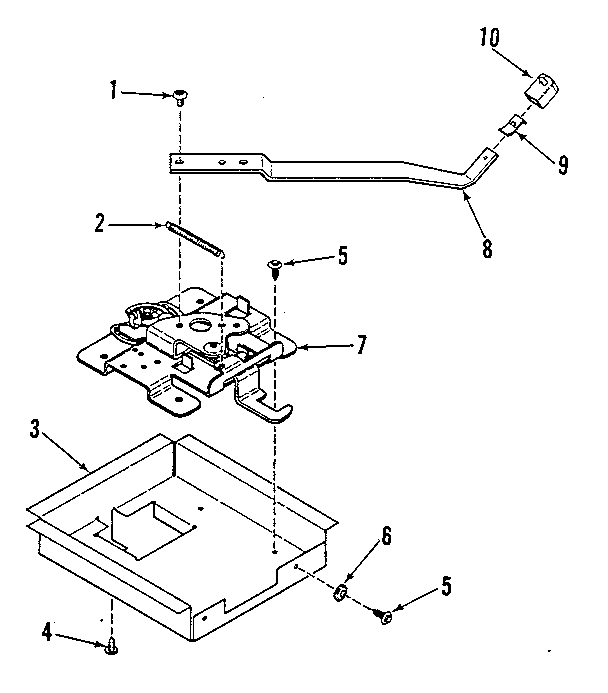 Door lock section
