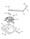Door lock section
