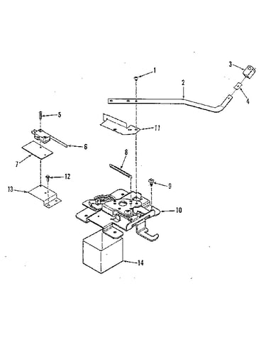 Door lock section