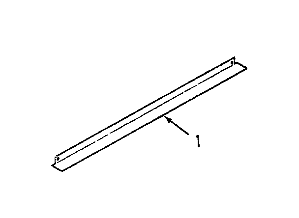 Rear main top piller 8028790